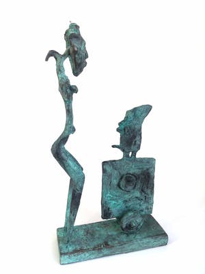 Nelson Carrilho - La femme et l’oiseau - nieuwstaat kopen? Bied vanaf 320!