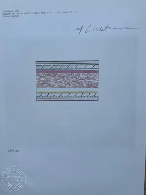 Roy Lichtenstein - Entablature kopen? Bied vanaf 499!