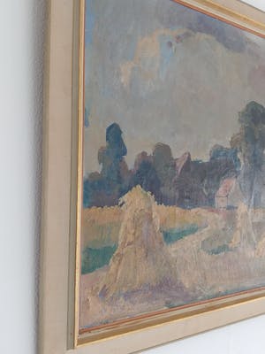 Jan Kagie (jr.) - Landschap Drenthe met Boerderij kopen? Bied vanaf 300!