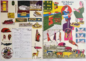 Jacqueline de Jong - Gesigneerde litho - "New Perfection Cookbook" - 180/190 - 1975 kopen? Bied vanaf 85!