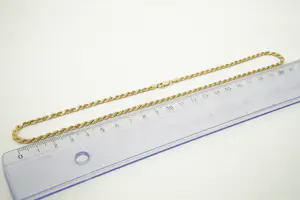 28 - 14 karaats geelgouden koordcollier kopen? Bied vanaf 950!