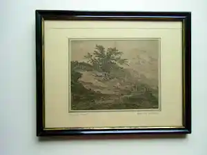 Gerardus Emaus de Micault - BOSCH BIJ BENTHEIM verkocht voor € 35!