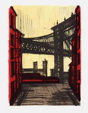Bernard Buffet - New York, 1965. Lithografie. kopen? Bied vanaf 25!