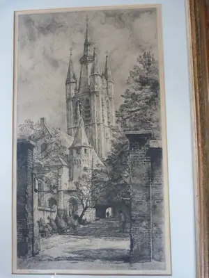 Willem Gerard Hofker - Grote Kerk te Delft kopen? Bied vanaf 95!