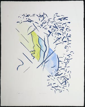 Jaap Hillenius - Litho en aquarel, Licht en schaduw kopen? Bied vanaf 20!