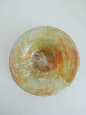 Niet of onleesbaar gesigneerd - Uniek vintage glazen object, mondgeblazen en schitterend van kleur kopen? Bied vanaf 1!