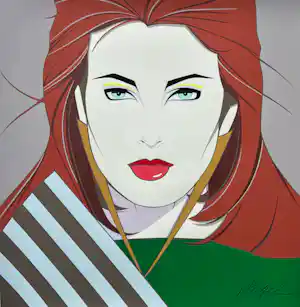Patrick NAGEL - Kleurenzeefdruk WOMAN kopen? Bied vanaf 85!