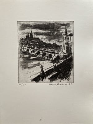 Hans Fronius - Prag (mit Kafka ?) kopen? Bied vanaf 139!