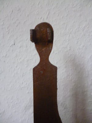 Schang Hutter - Eisenskulptur mit Rostpatina (o.T.), 1982 kopen? Bied vanaf 950!