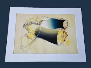 Hans Vredegoor - zeer grote in 200 geschilderde gemengde techniek "Tubes" - gesigneerd kopen? Bied vanaf 81!