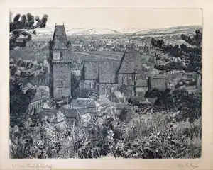 Franz Bayer - Stadtszene verkocht voor € 50!