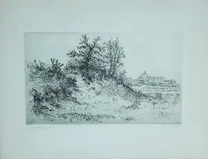 Willem Minderman - Koepel Scheveningen vanuit de duinen kopen? Bied vanaf 60!