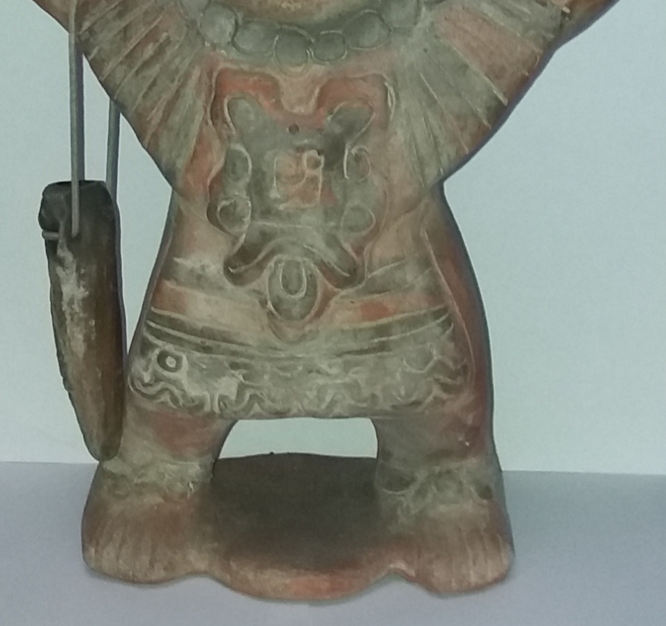 Niet of onleesbaar gesigneerd - vintage Mexicaans terracotta beeld van een water wijn Drager . kopen? Bied vanaf 1!
