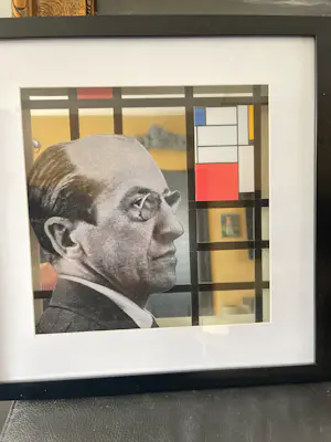 Robert Hallatu - Hommage aan Mondriaan kopen? Bied vanaf 25!