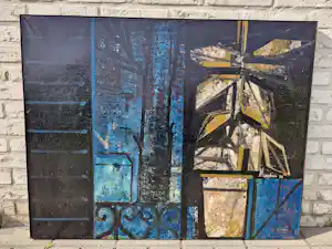 Vicente Martin - Luna - abstracte compositie kopen? Bied vanaf 200!