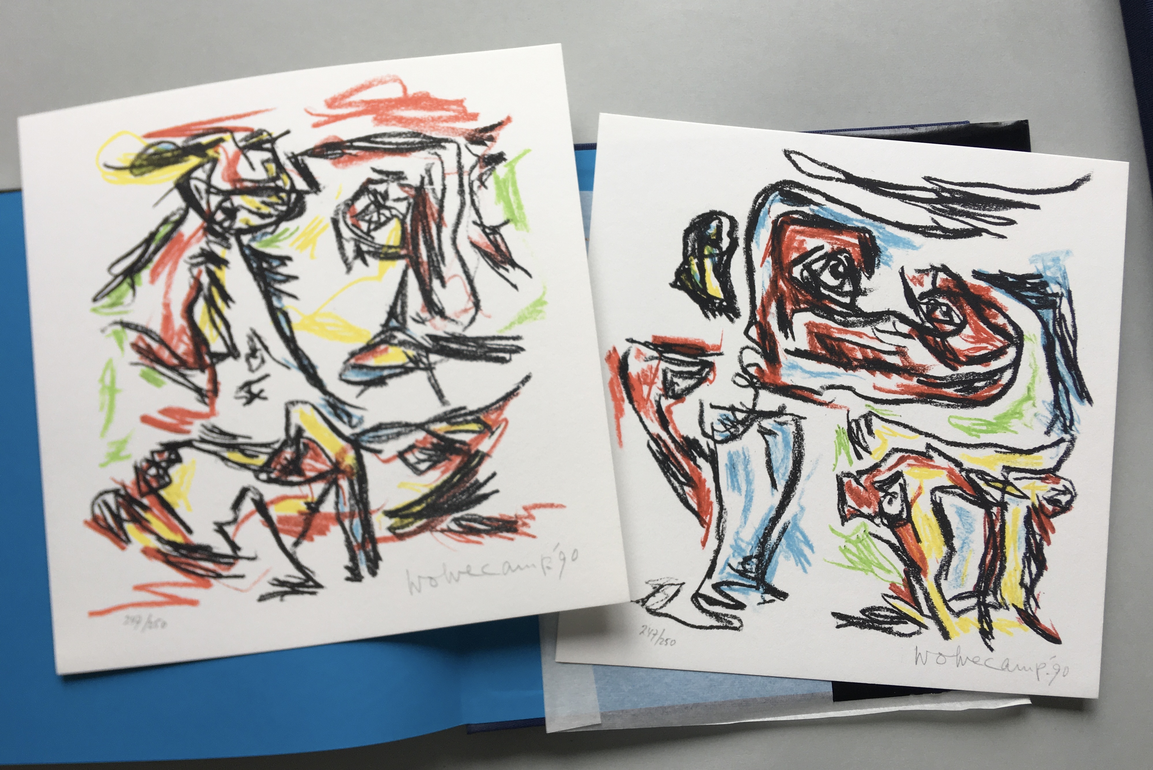 Theo Wolvecamp - luxe uitgave van het boek ‘Wolvecamp’ incl. twee litho’s - gesigneerd. kopen? Bied vanaf 385!
