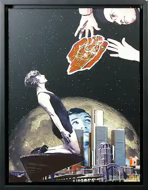 Eugina Loli - Print op dibond, The Hypnotist verkocht voor € 65!