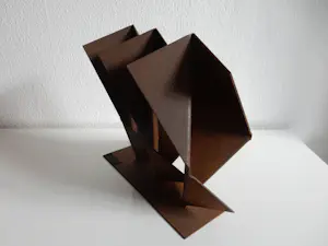 Percy Zorilla Soto - Danza de la Tierra, Eisenskulptur Unikat, signiert 2003 kopen? Bied vanaf 519!