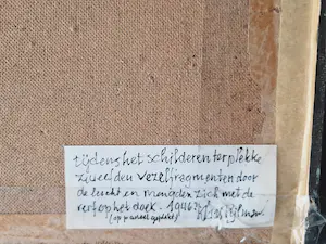 Klaas Pijlman - Olieverf op doek “Hooien bij invallende avond Haarlemmermeer” – 1946 kopen? Bied vanaf 75!