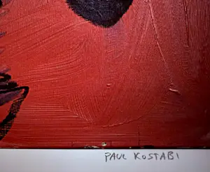 Paul Indrek Kostabi - Grade School, 2012, gesigneerd, E.A. kopen? Bied vanaf 59!