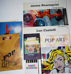 James Rosenquist - 2x Warhol & nog 5 boekwerken kopen? Bied vanaf 75!