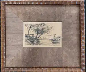 Ids Wiersma - Fries landschap verkocht voor € 80!