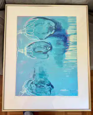 Danielle van Broekhoven - Daniëlle van Broekhoven – zeefdruk 59/80 gesigneerd – 2001 kopen? Bied vanaf 90!