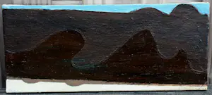 Dave Meijer - Acryl op paneel: 'golven' - 2006 kopen? Bied vanaf 450!