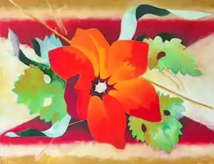 Jan van Delft - Acryl op doek, Tulp (groot) kopen? Bied vanaf 200!