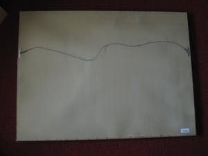 Gabriëlle Huig - Rietveld Acad. 1966 - Geweldig expressionistisch Pastel "Slapende Dame" GROOT!! kopen? Bied vanaf 10!