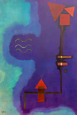 Wassily Kandinsky - Tirant sur le violet, litho kopen? Bied vanaf 80!