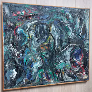 Jules Chapon - Black magic, olieverf op doek (ingelijst) kopen? Bied vanaf 695!