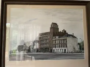 Charles J. Kemper - Stadsgezicht van de Rijnstraat in Den Haag kopen? Bied vanaf 75!