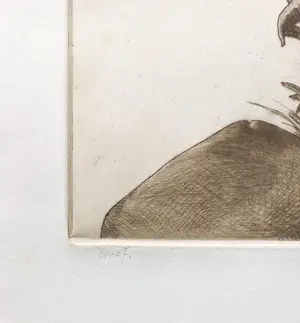 Nicolaas Wijnberg - Naakte vrouw op de rug gezien, ets kopen? Bied vanaf 75!