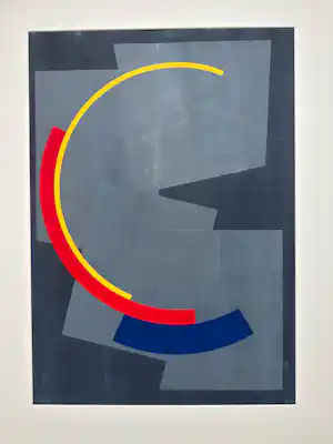 Frits Vanen - Grote Collage zonder titel verkocht voor € 51!