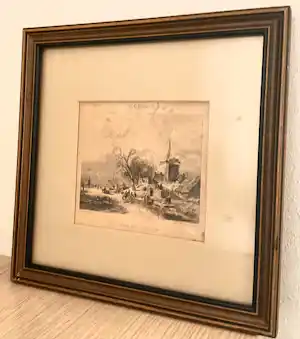 Andreas Schelfhout - Un hiver en Hollande verkocht voor € 35!
