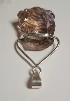 Nieuwe zilveren prachtige hanger  met  ametrinekrista kopen? Bied vanaf 60!