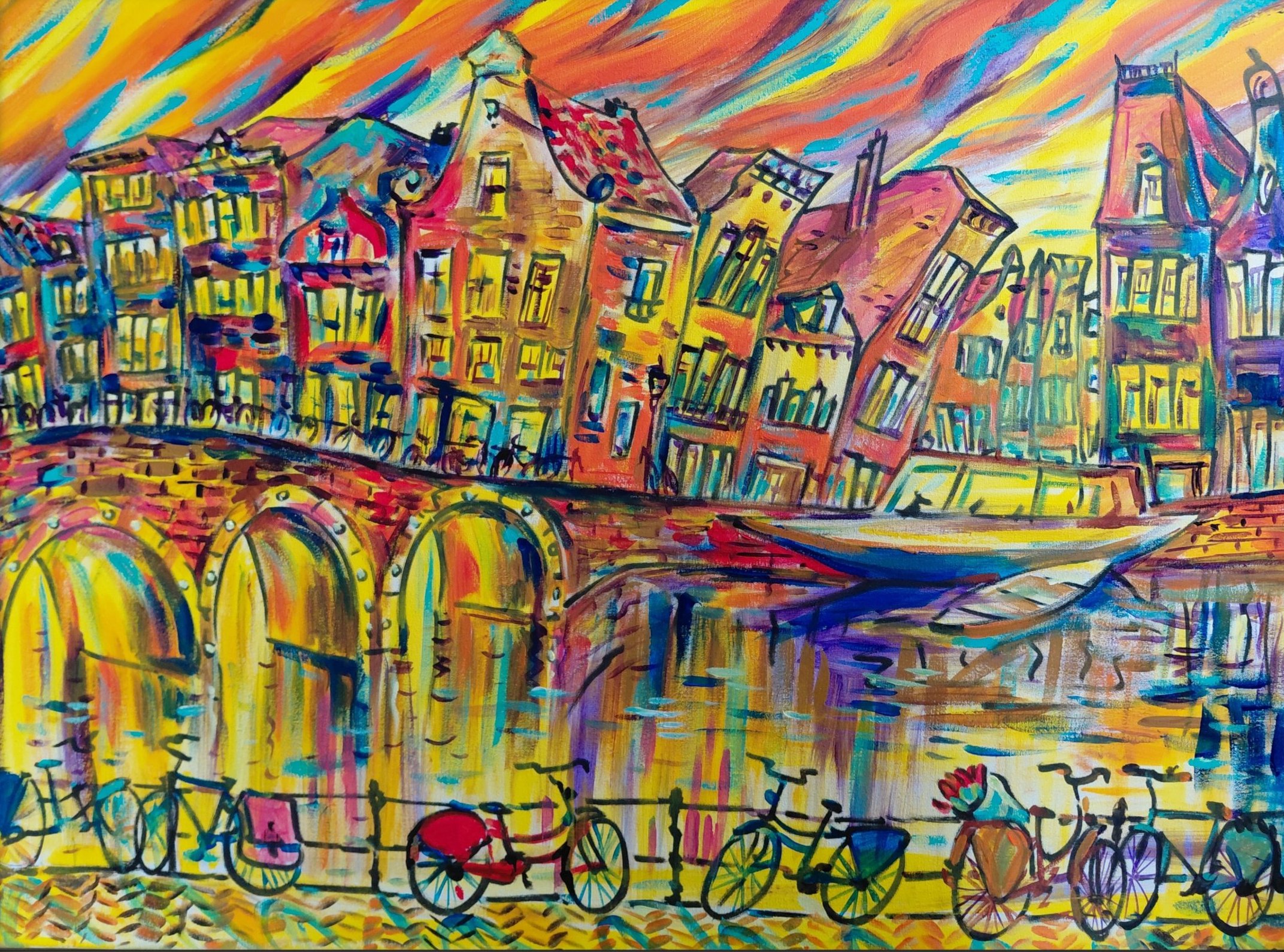 Elva Polyakova - Evening in Amsterdam kopen? Bied vanaf 349!