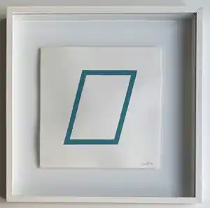 Sol LeWitt - Five Geometric Figures in Five Colors | 'Paralellogram' | 1986 kopen? Bied vanaf 900!