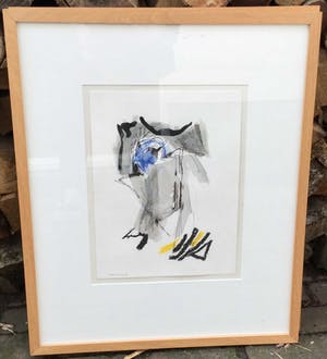Niet of onleesbaar gesigneerd - c846-1, geabstraheerde figuren kopen? Bied vanaf 1!