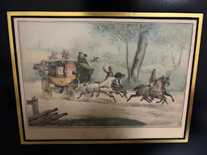 Victor Adam - Triptiek van 3 x 19e-eeuwse Handgekleurde Lithografieën (Paardenkoetsen) kopen? Bied vanaf 240!