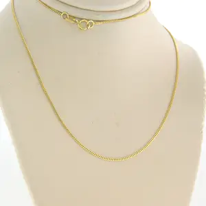 14k geel gouden collier - 45 cm lang kopen? Bied vanaf 110!