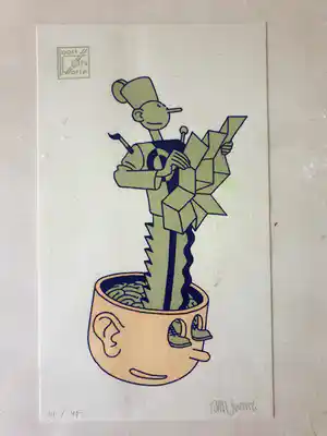 Joost Swarte - Onbekend verkocht voor € 50!