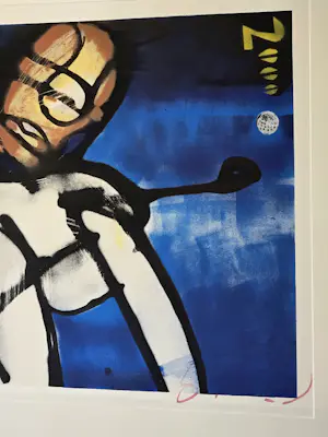 Herman Brood - De Golfer - Handgesigneerd - 76/100 kopen? Bied vanaf 700!