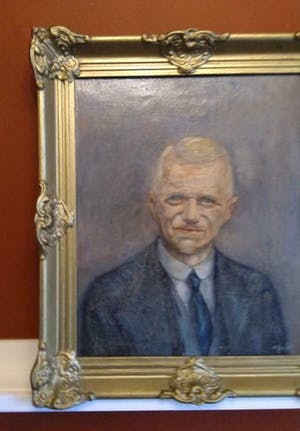 Niet of onleesbaar gesigneerd - Portret van Man - 1946 - gesigneerd kopen? Bied vanaf 1!