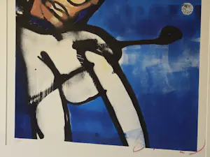 Herman Brood - De Golfer - Handgesigneerd - 76/100 kopen? Bied vanaf 700!