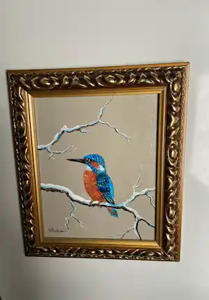 Henk Poeder - Ijsvogel verkocht voor € 128!