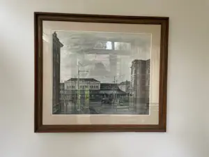 Charles J. Kemper - Stadsgezicht van station Hollands Spoor Den Haag kopen? Bied vanaf 75!