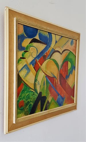 Niet of onleesbaar gesigneerd - abstracte kopen? Bied vanaf 1!