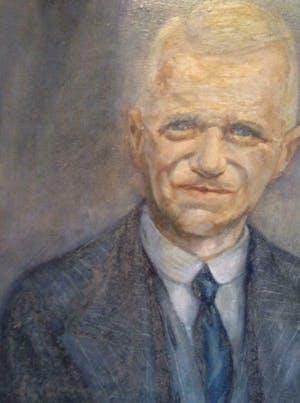 Niet of onleesbaar gesigneerd - Portret van Man - 1946 - gesigneerd kopen? Bied vanaf 1!